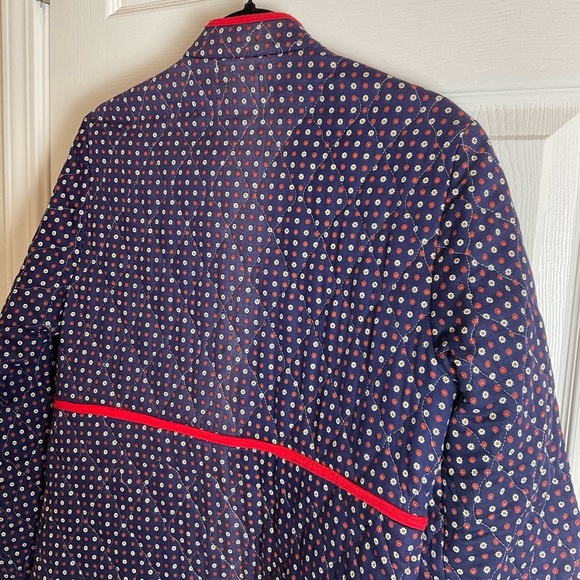 Westside Apparel Women's Quilted Jacket with Red Trim s/m - Picture 9 of 13